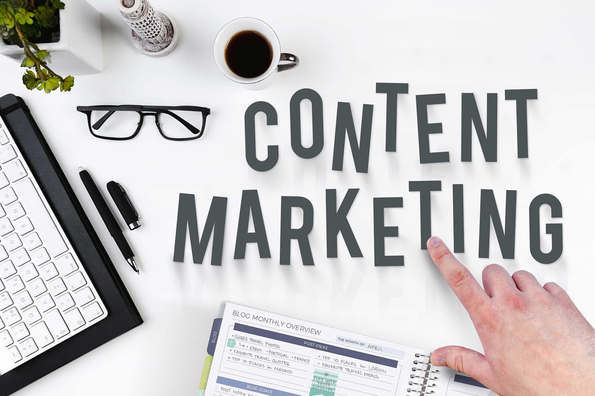Content marketing strategy and digital planning